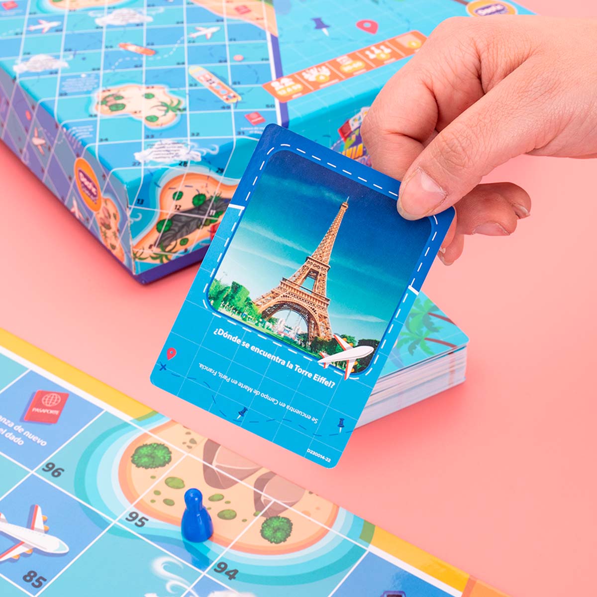 Juego De Mesa Trivia Del Mundo Dactic