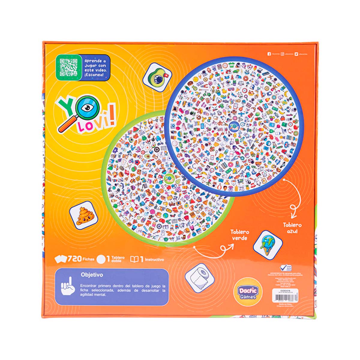 Juego De Mesa Yo Lo Vi - Dactic