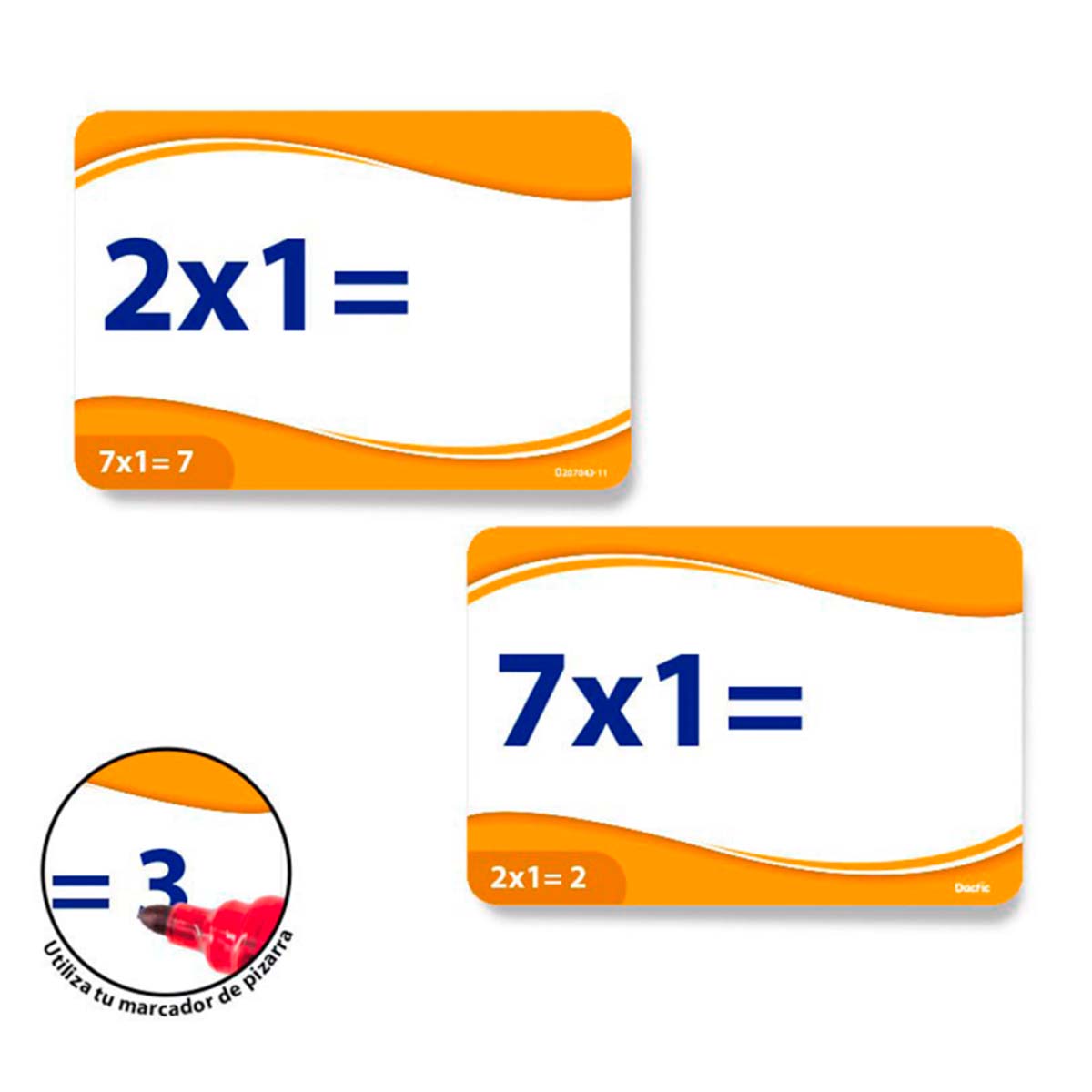 Lámina Aprendiendo A Multiplicar