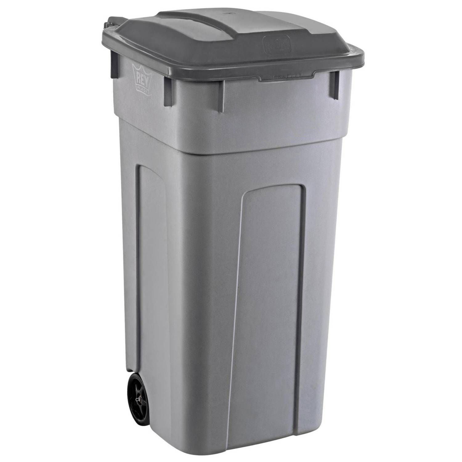 Basurero Contenedor De Basura Megaforte 93 Litros