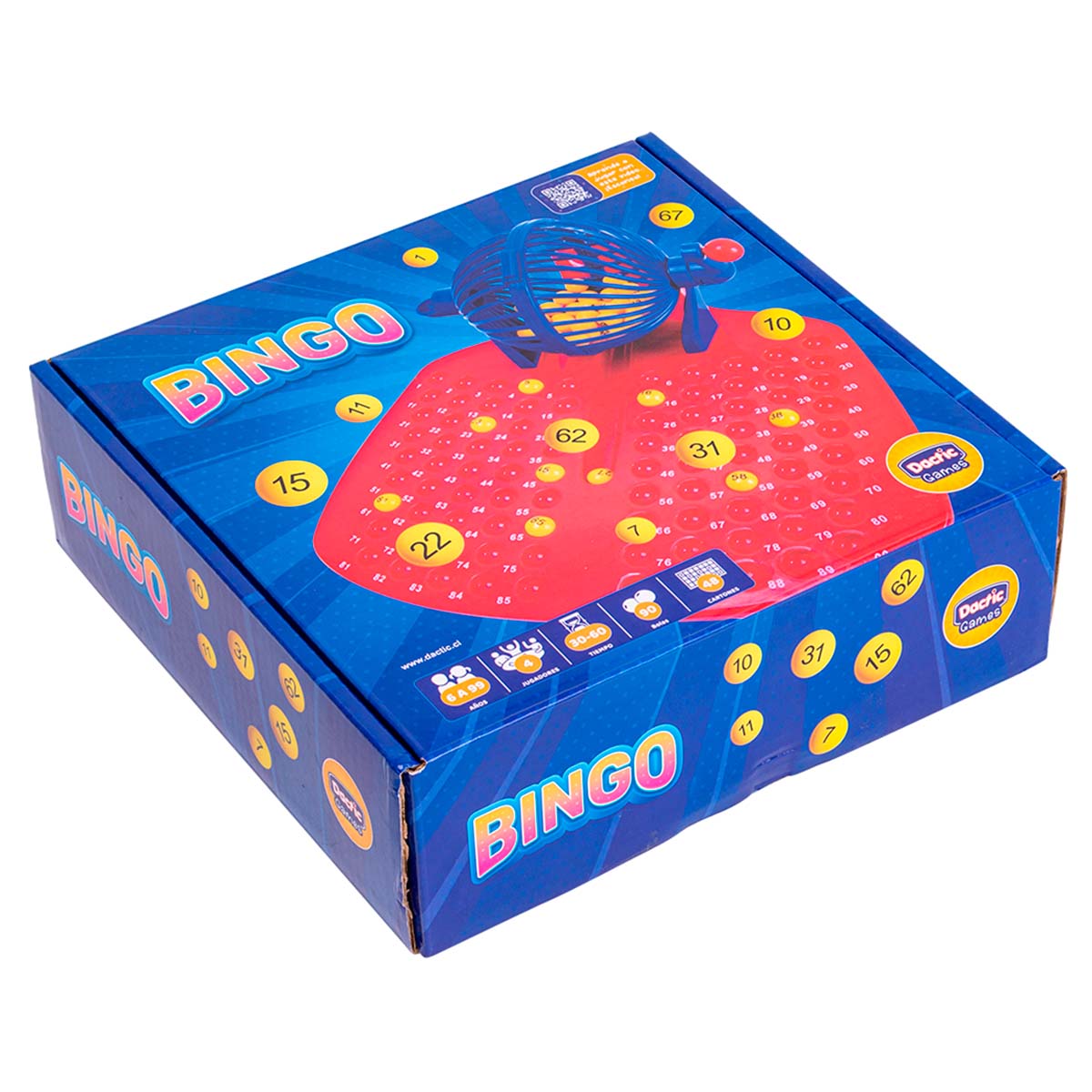 Bingo Con Tombola Plastica Dactic