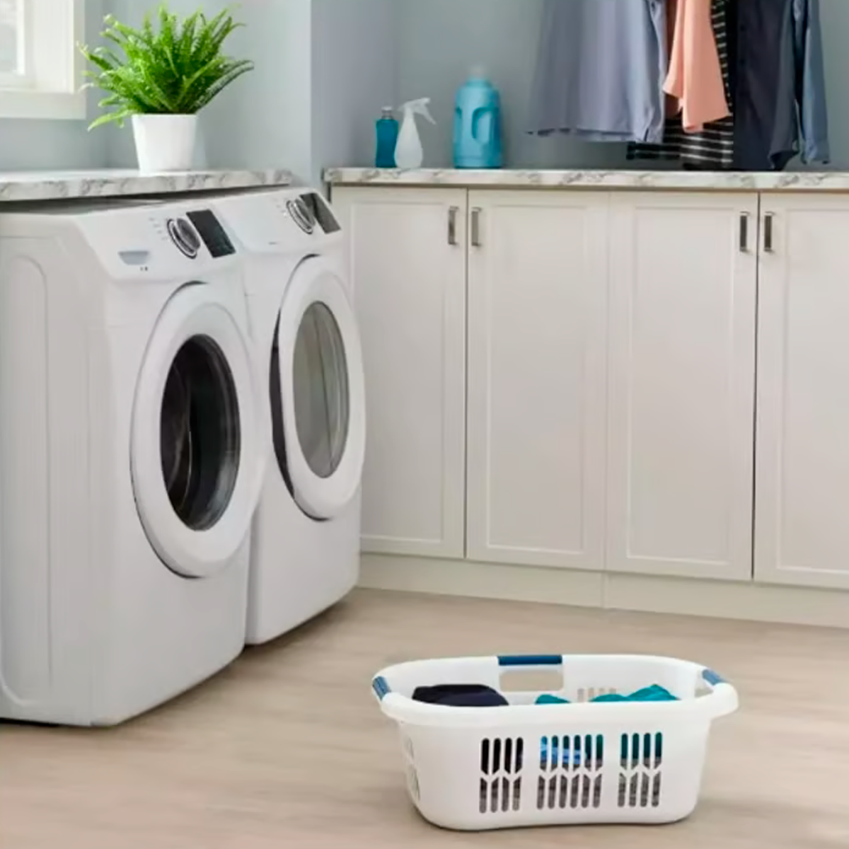 Cesto Canasto De Ropa Anatomico 40l Antes/después Del Lavado