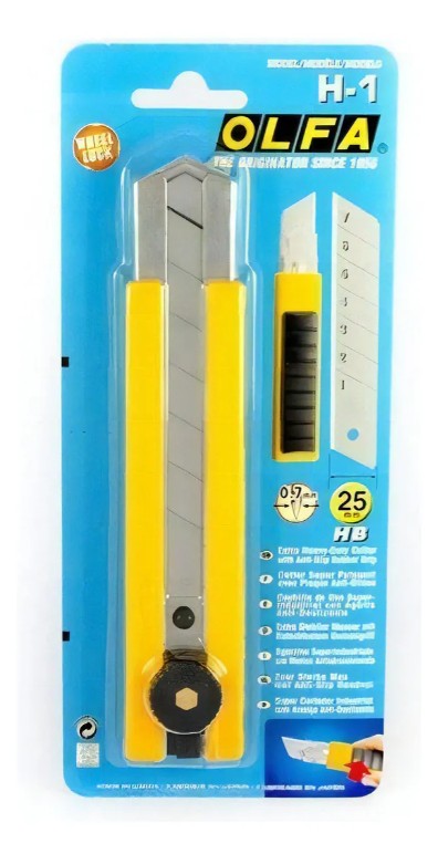 Cutter Olfa H-1 Uso Super Industrial Con Anti Deslizante