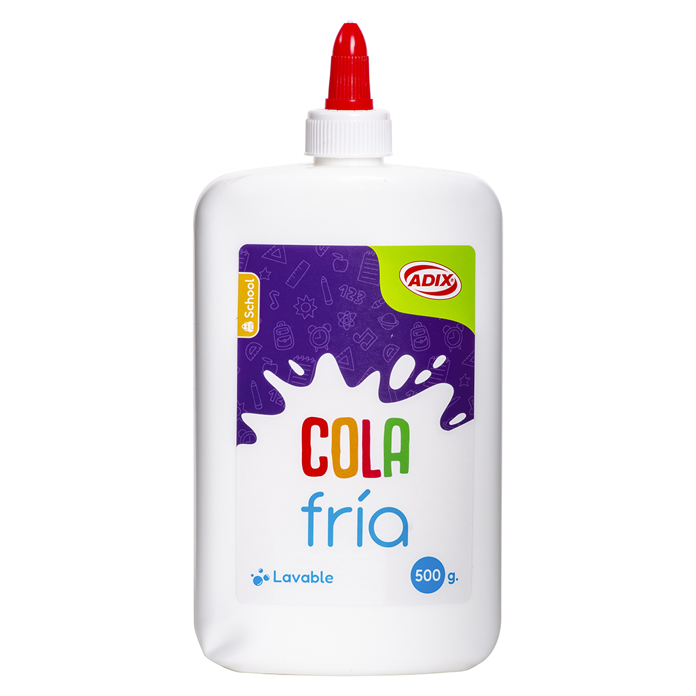 Cola Fría Escolar 500 Gr Color Blanco