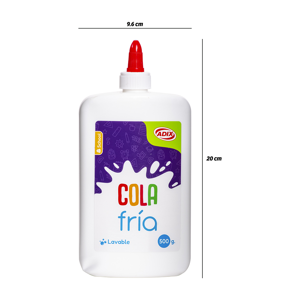 Cola Fría Escolar 500 Gr Color Blanco