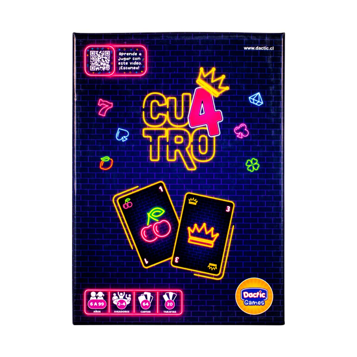 Juego De Mesa - Cuatro Dactic
