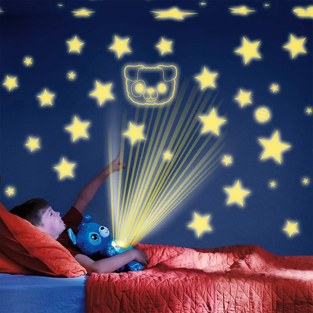 Peluche Espanta Cuco Proyector Luz Lampara