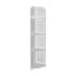 Estante Esquinero De Baño Organizador Esquinero 4 Niveles