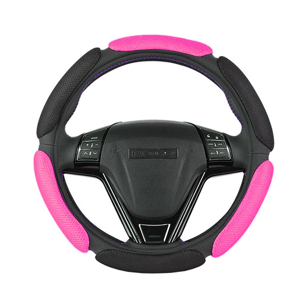 Funda Cubre Volante Auto Antideslizante Transpirable Malla
