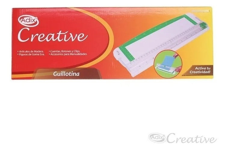 Cizalla Papel Creative 32cm Con Guía De Corte Para Tamaño A4