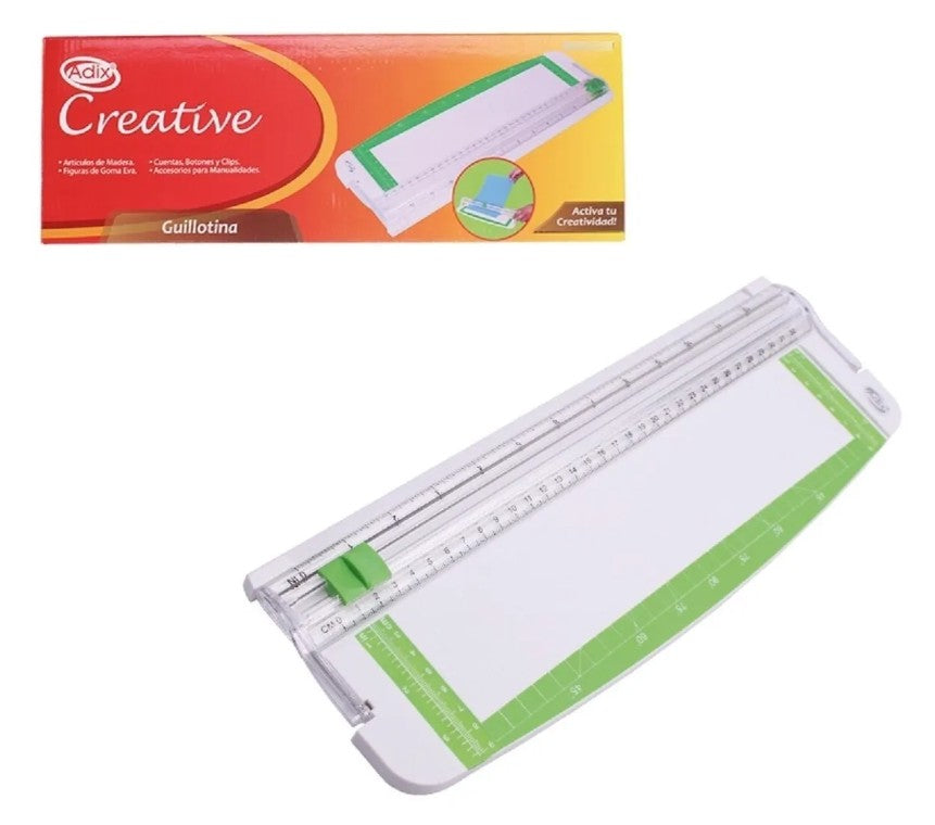 Cizalla Papel Creative 32cm Con Guía De Corte Para Tamaño A4