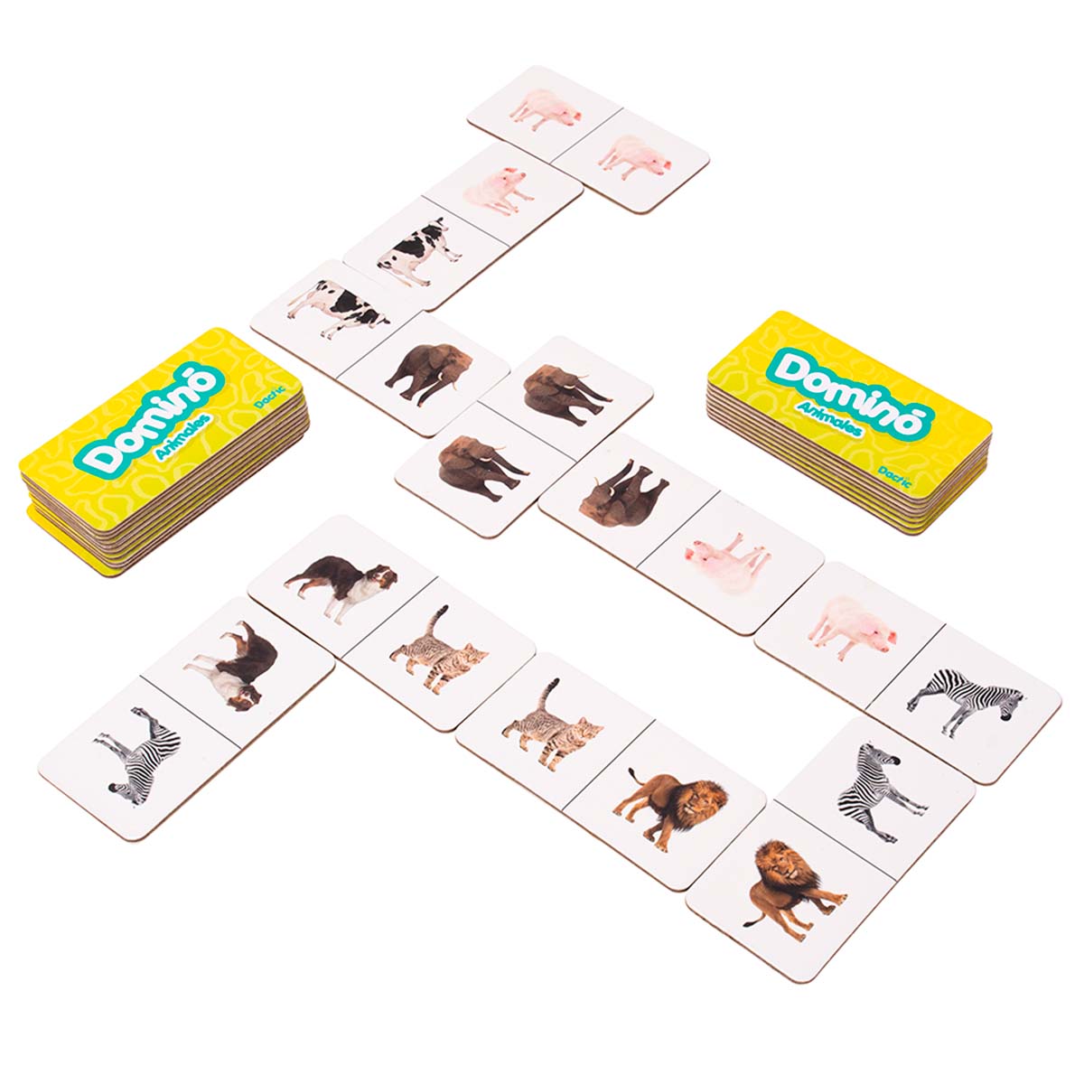 Domino Animal Carton Dactic