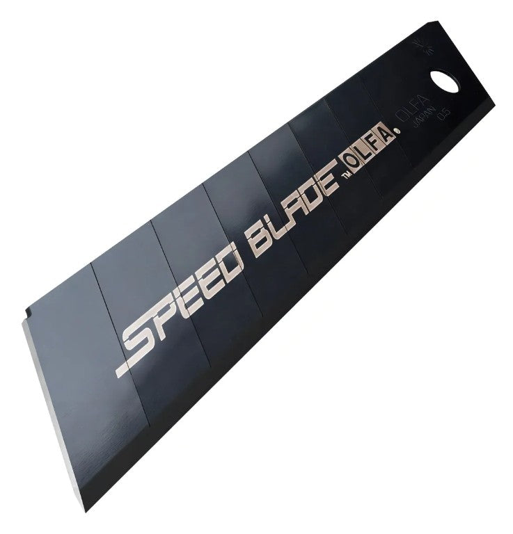 Cuchillas Olfa Speed Blade 18mm 5 Uds Recubiertas De Flúor Negro