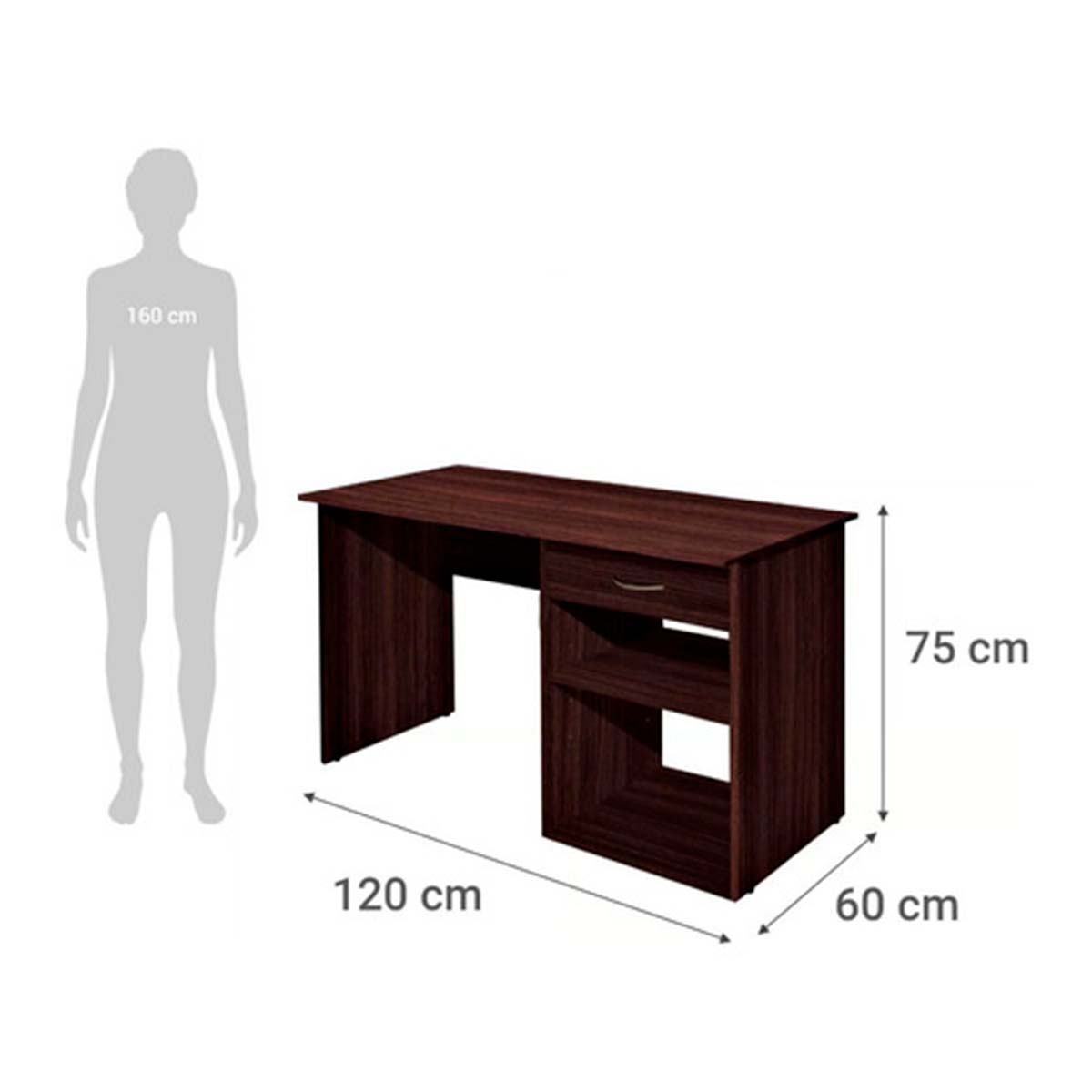 Mesa Escritorio Oficina Thor 120x60x75 Cm