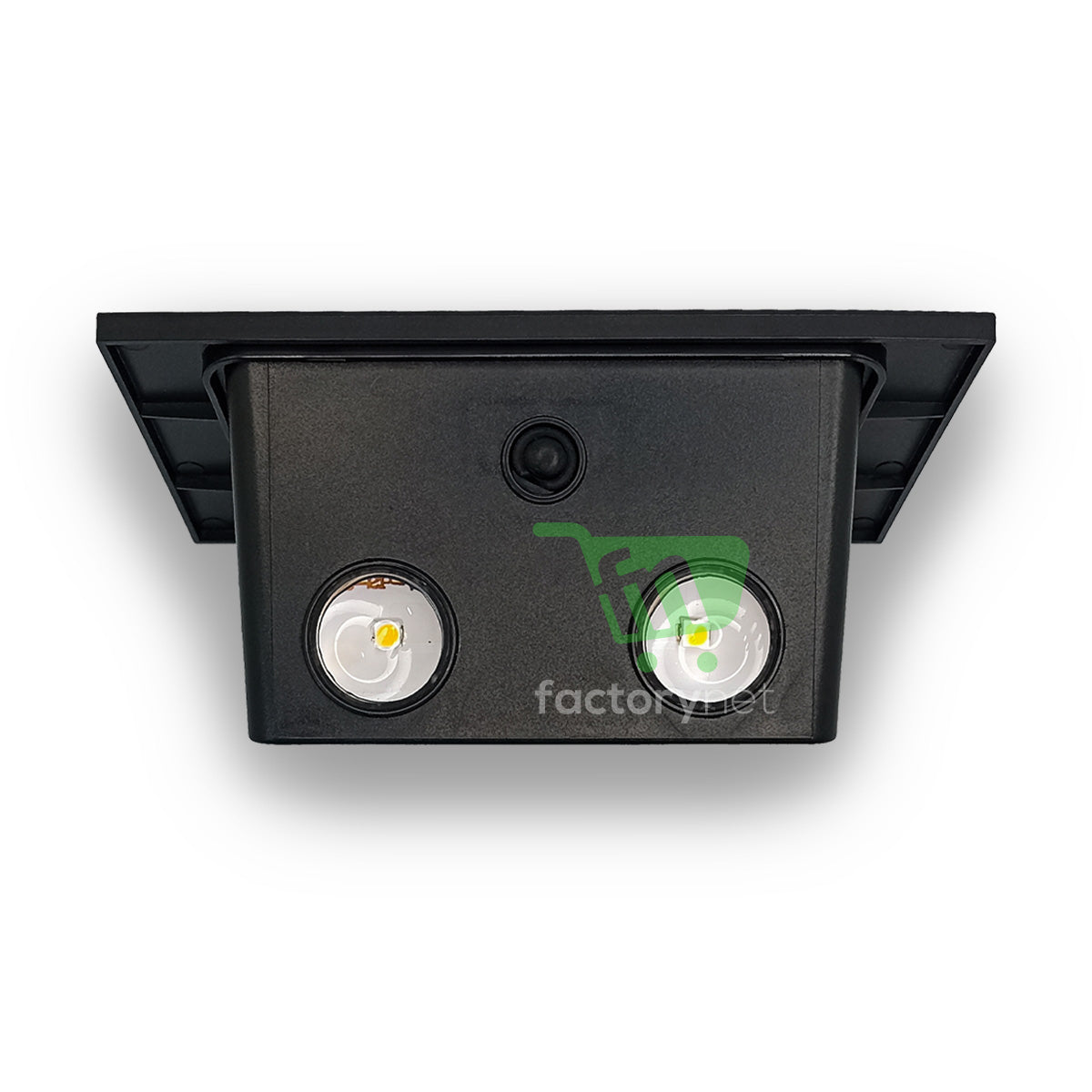 Aplique Solar 4 Led Muro Exterior Patio Jardin Solar