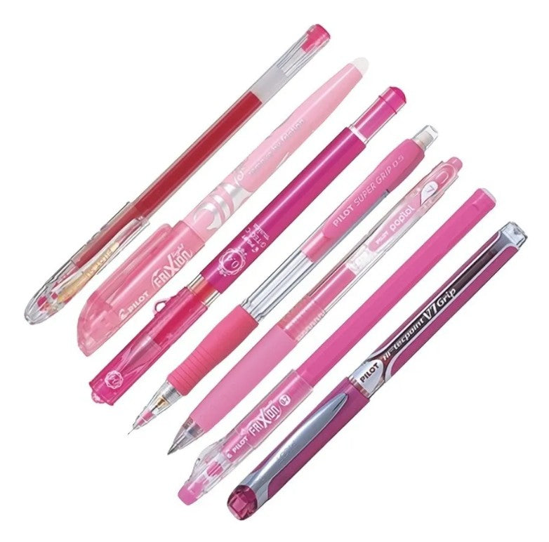 Set Pilot Rosado 7 Unidades Variedades
