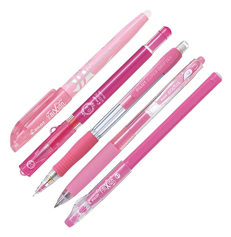 Set Pilot Rosado 5 Unidades Variedad