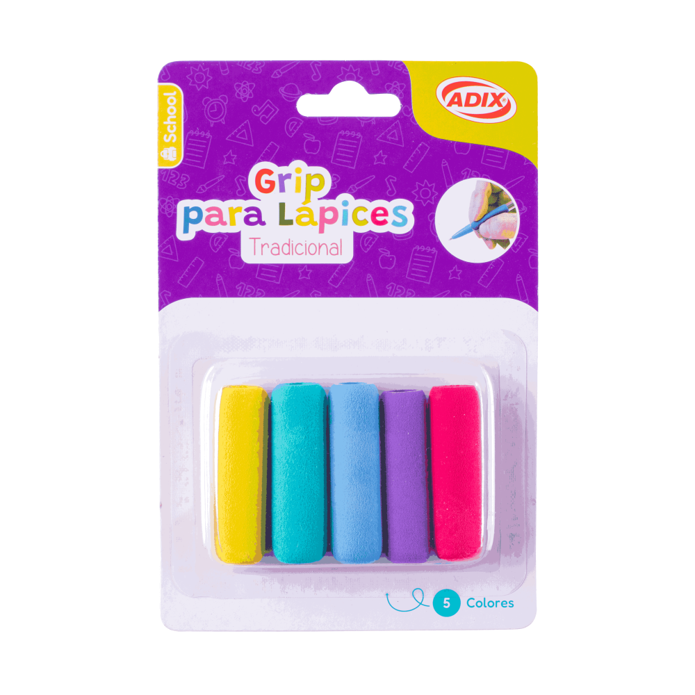 Grip Para Lápices Tradicionales (5 unidades)