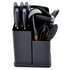 Set 19 Utensilios De Cocina De Acero Inoxidable Y Silicona