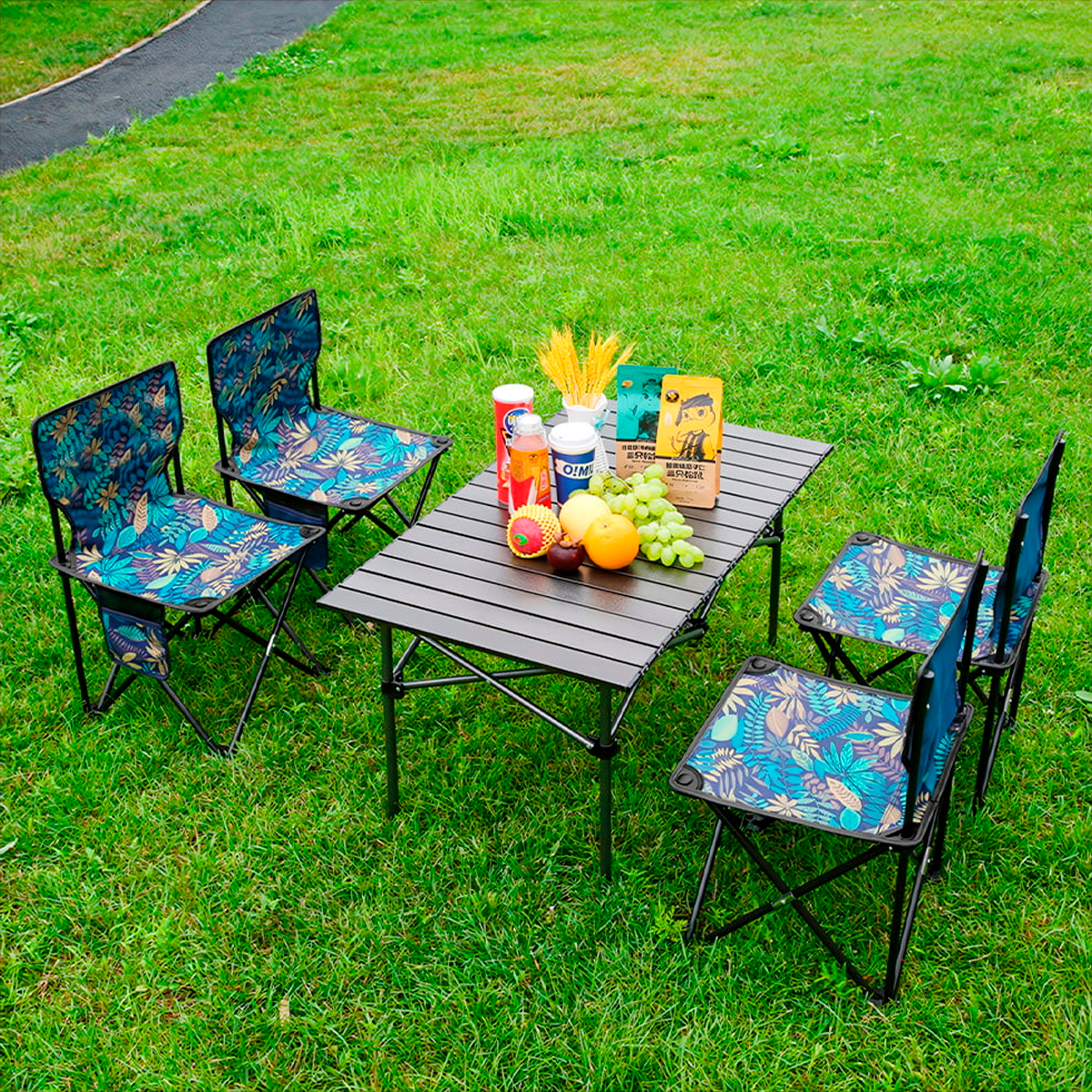 Silla Plegable De Camping Pequeño De Hojas