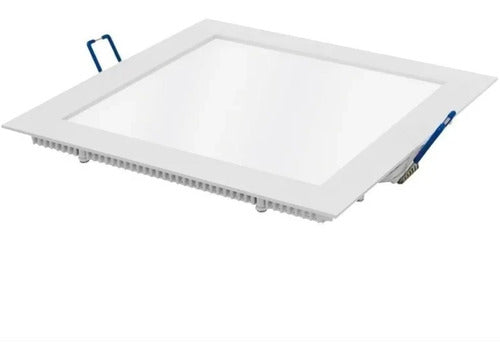 Foco Panel Plafón Led 6w Embutido Cuadrado