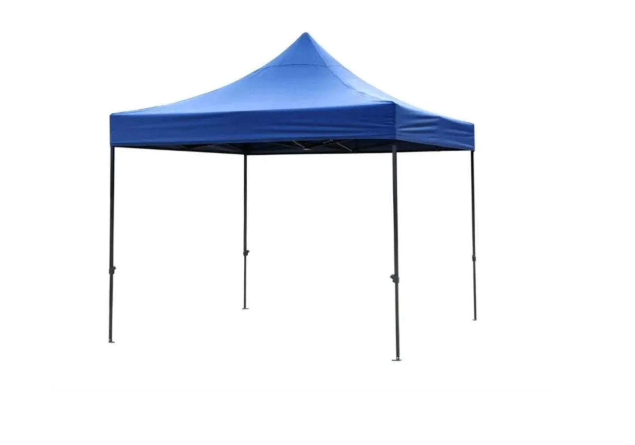 Toldo Plegable 3x3 Metalico Antioxidable Con Lona