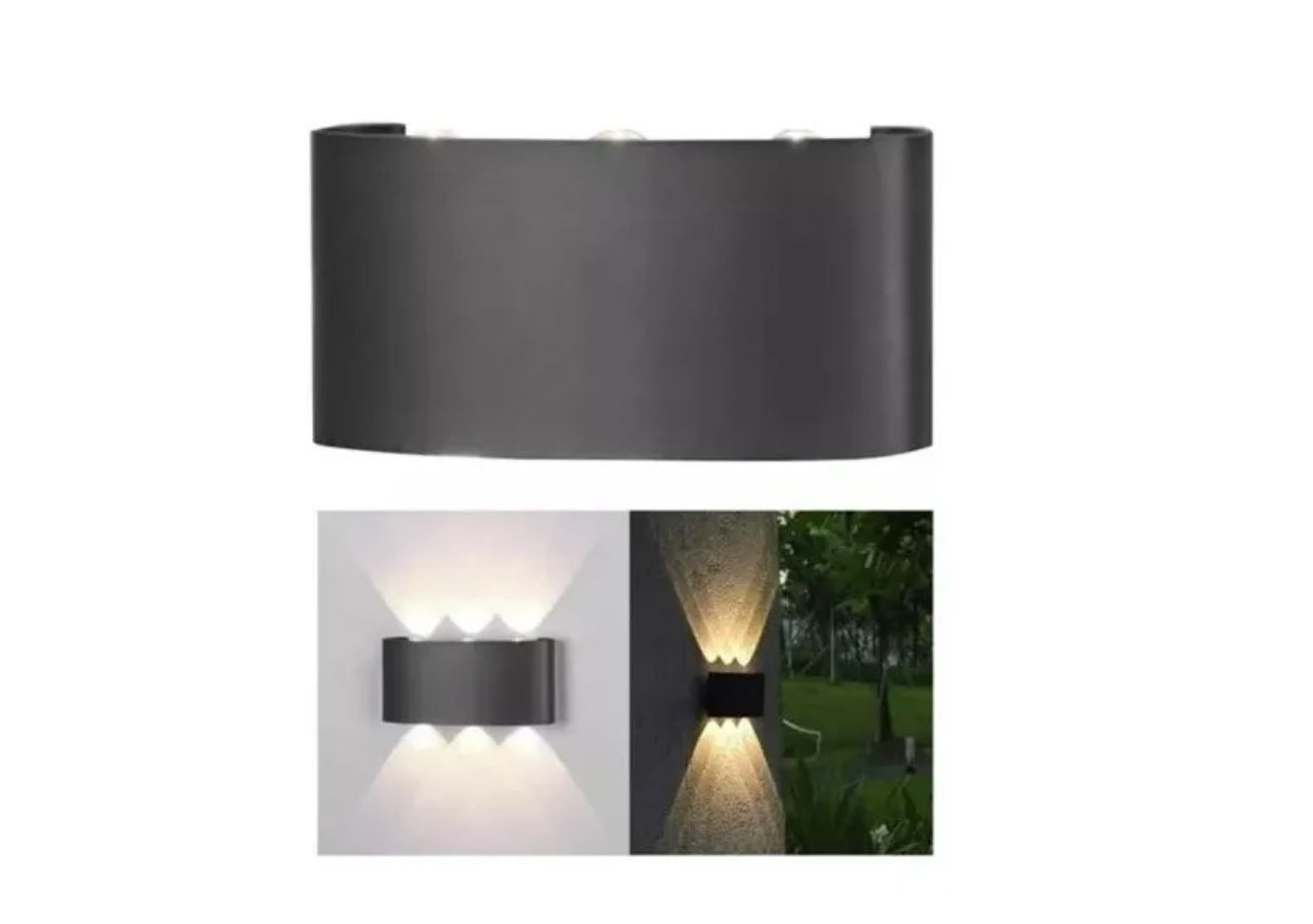 Aplique De Pared 6 Led Decoracion Hogar