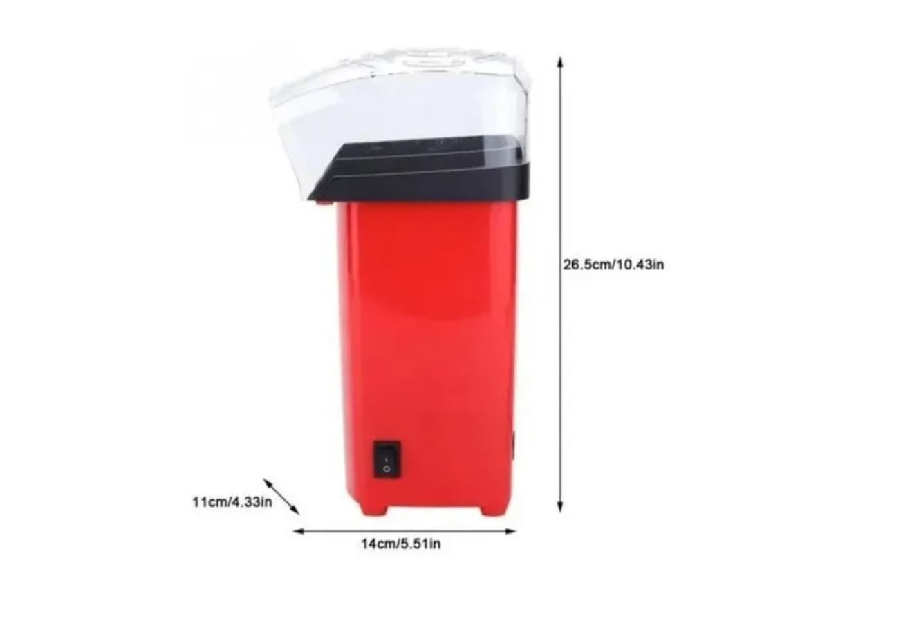Maquina Cabritas Popcorn 1200w Libre De Aceite + Garantía!