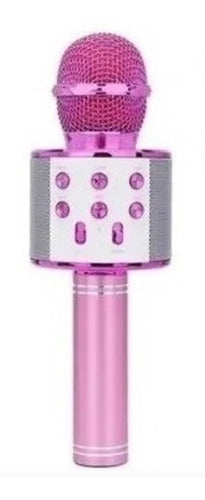 Micrófono Parlante Karaoke Bluetooth Inalámbrico