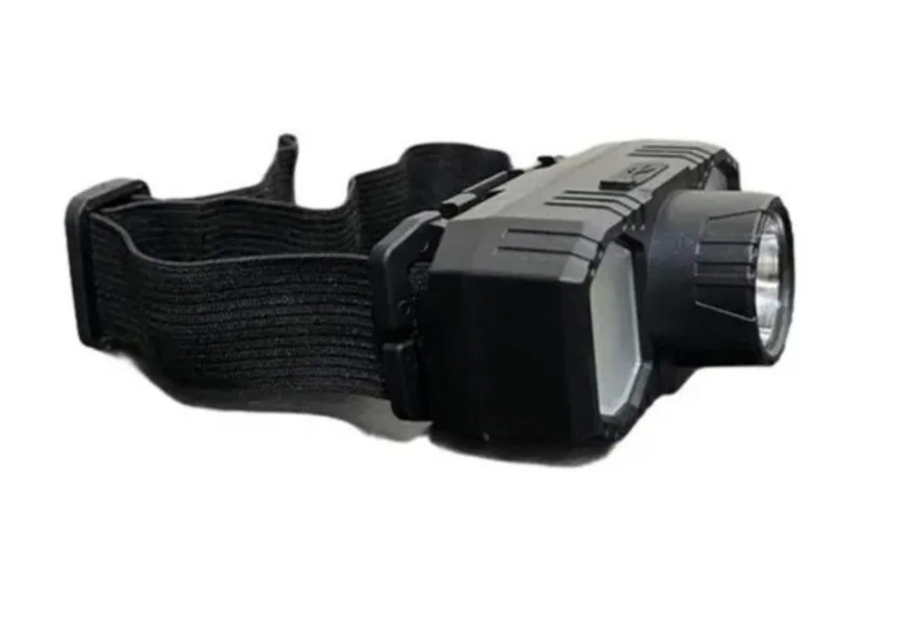 Linterna Triple Frontal Recargable Focos De Caza Nocturna