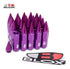 Set 20 Tuercas Blox Puntas 1.5 Colores Tunning Auto