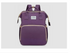 Mochila 3 En 1 Pañalera Cuna Y Mudador Portátil Para Bebés