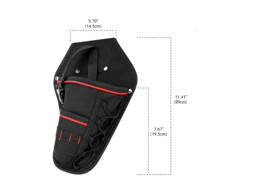 Porta Taladro Funda De Taladro Inalámbrico Destornillador