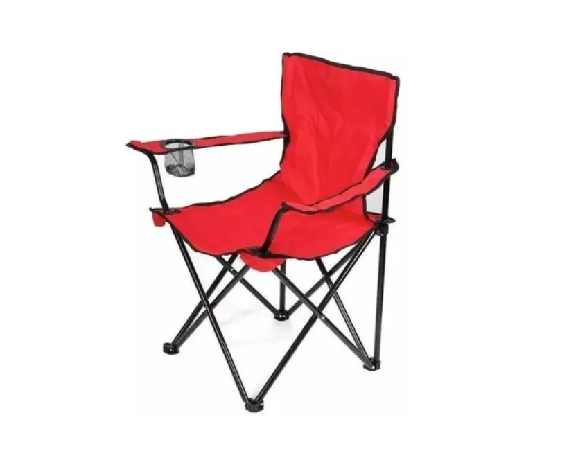 Silla Plegable Camping Playa Picnic Con Porta Vasos