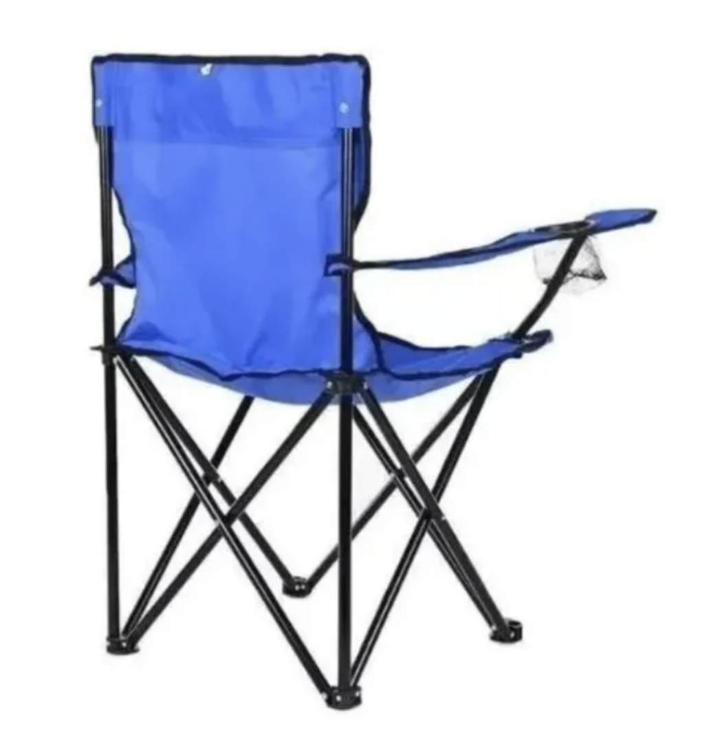 Silla Plegable Camping Playa Picnic Con Porta Vasos