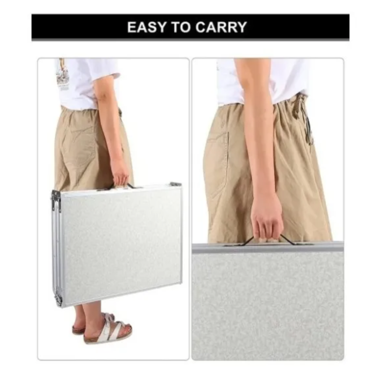Mesa Plegable Transportable Lavable Camping 180x60cm