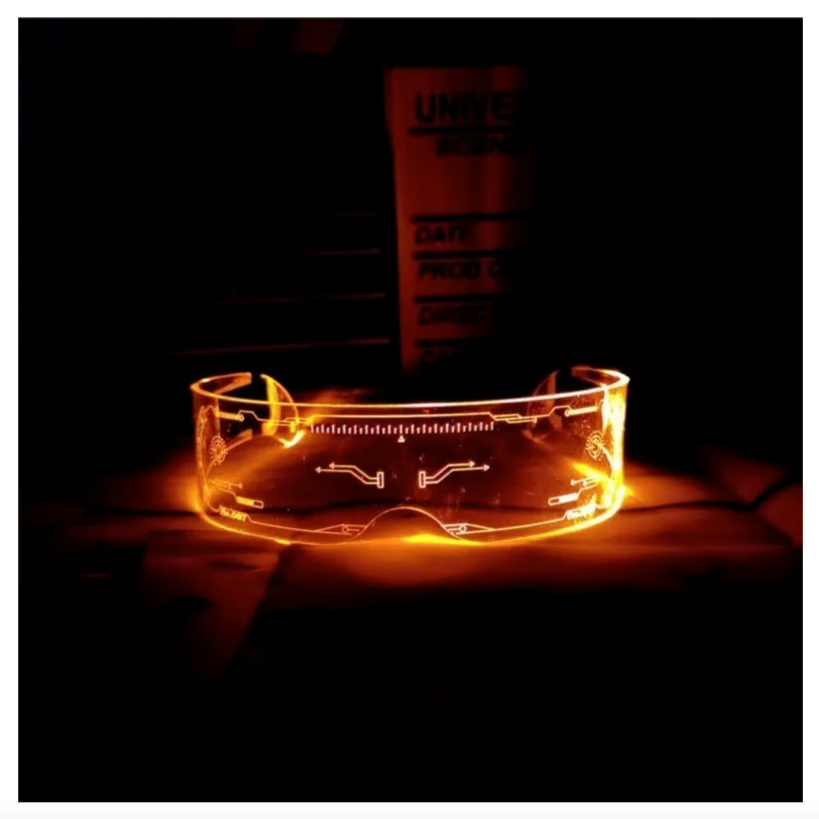 Lentes Para Fiestas Con Luces Led Cosplay