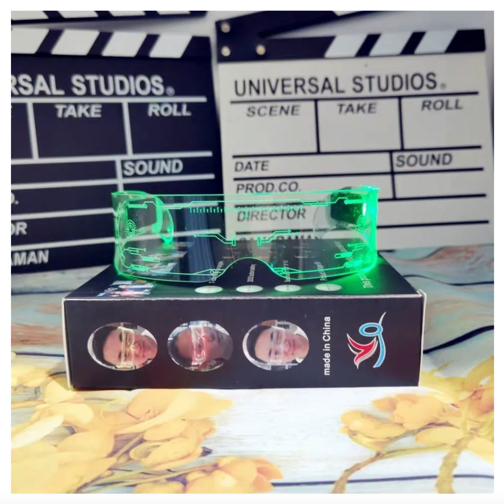 Lentes Para Fiestas Con Luces Led Cosplay
