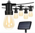 Guirnalda Solar Led 10 Metros Panel Con 10 Ampolletas Led