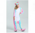 Pijama Entero Infantil Y Adulto Unicornio Invierno