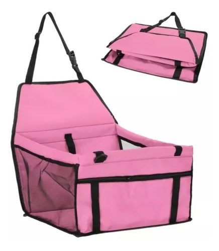 Bolsa De Asiento Transporte De Auto Para Mascota Impermeable