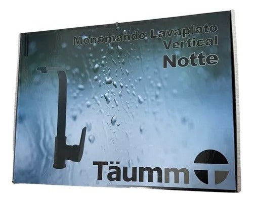 Llave Monomando Lavaplatos Vertical Notte