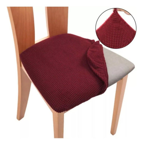 Set De 6 Cubre Asiento De Comedor