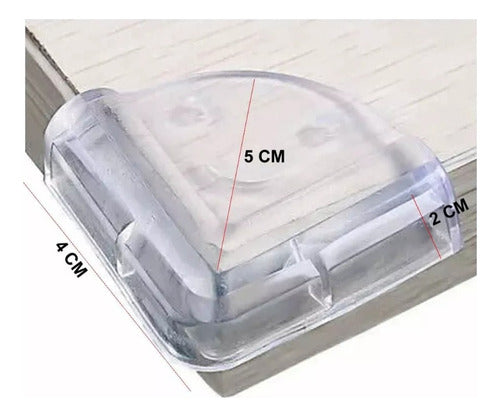 Esquineros Protector De Silicona Protección Bebe Mesa Mueble