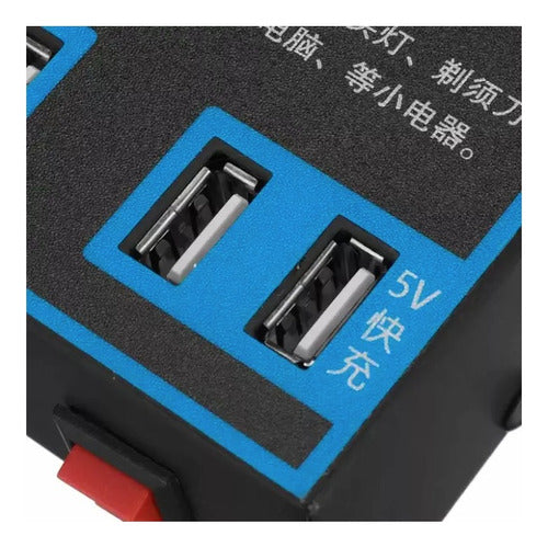 Inversor De Voltaje Auto Convertidor Corriente 12v 220v 1.5k