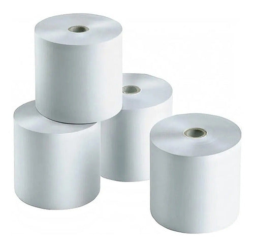 Set 10 Rollos Papel Térmico 80mm X 80 Metros Pos Boleta Sii