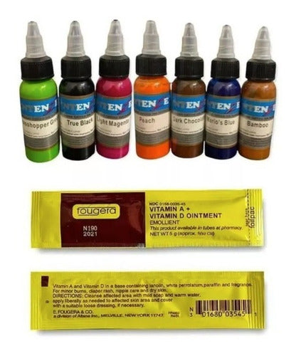 Kit Tattoo Maquina De Tatuar Maquina Tattoo Kit Tatuaje Pro