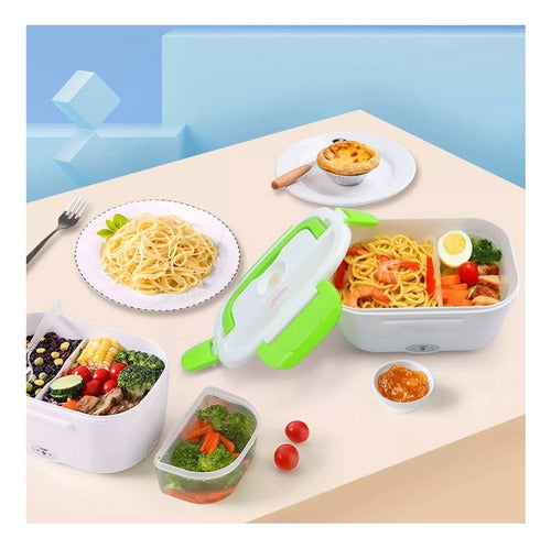 Lonchera Electrica Portatil Comida Cuchara