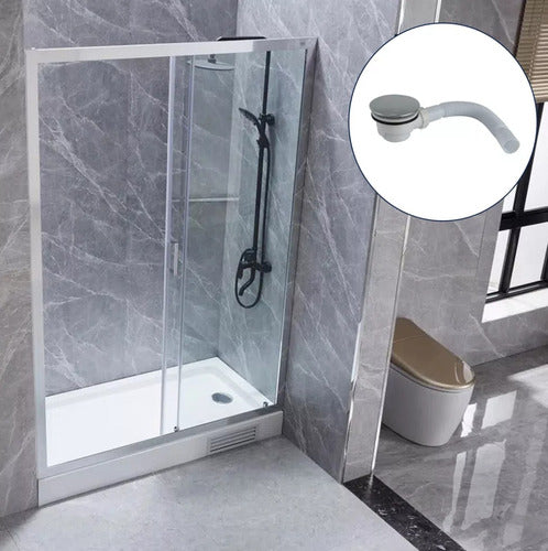 Desague Y Sifon Para Receptaculo Shower Door 120 Mm Taumm