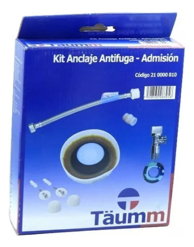 Kit Instalación Wc Anclaje Antifuga Admisión Taumm